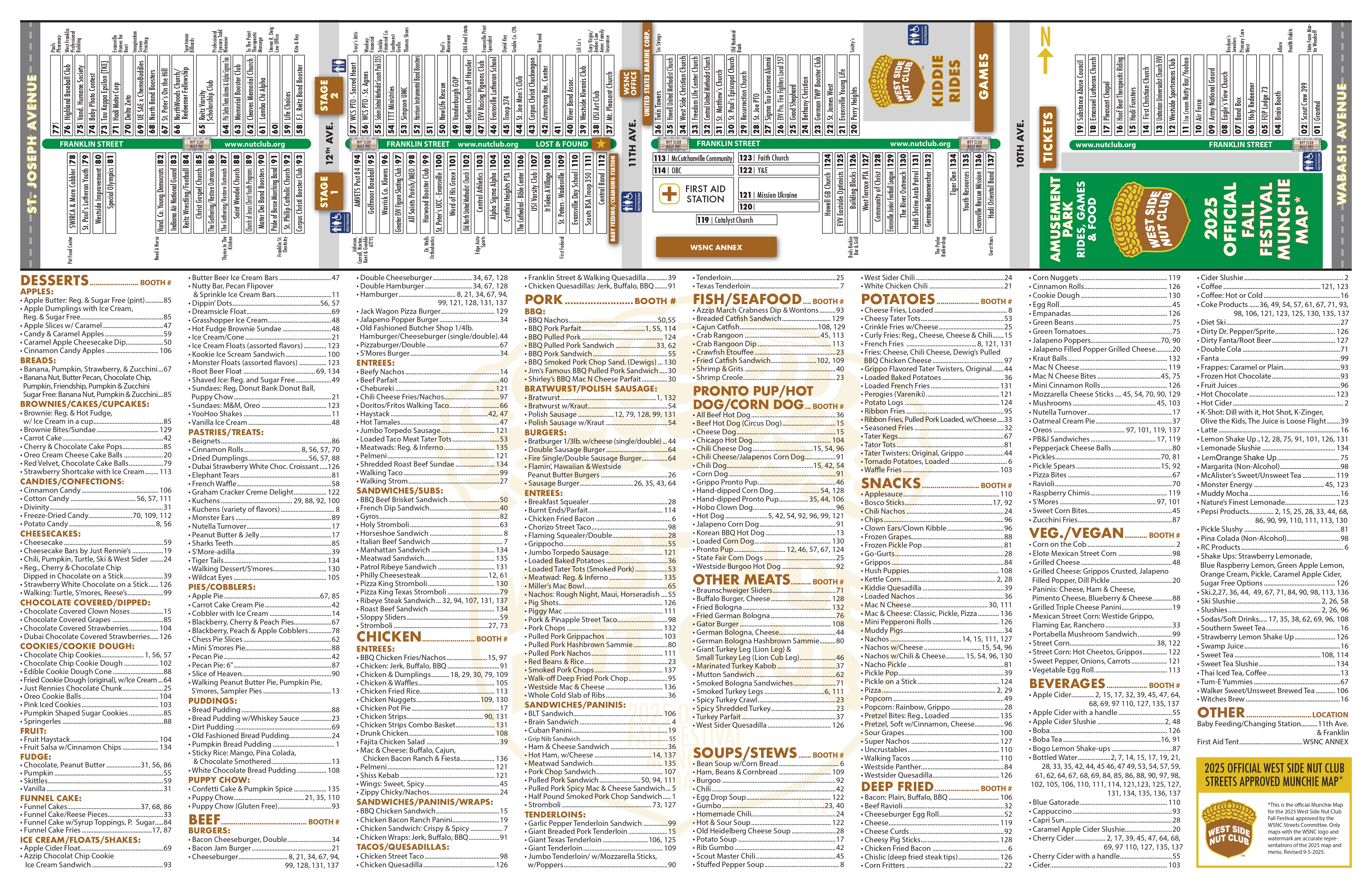 West Side Nut Club Fall Festival | Evansville, IN - MUNCHIE MAP